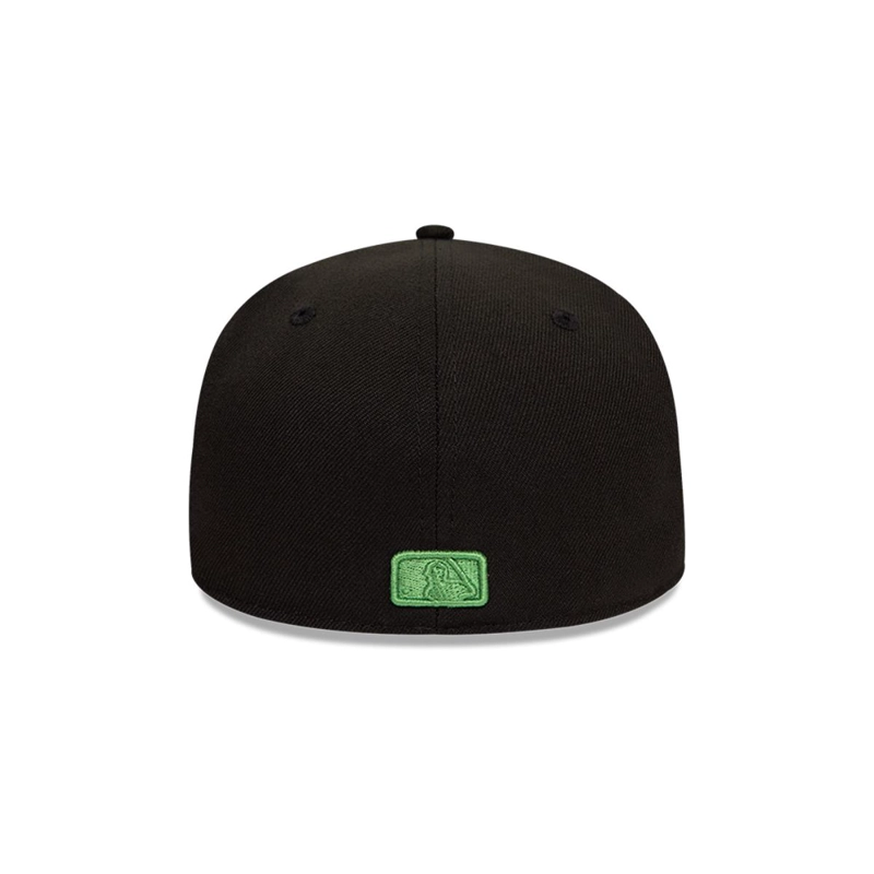 GORRA 59FIFTY CHICAGO CUBS NEON Z PACK BLACK - 6