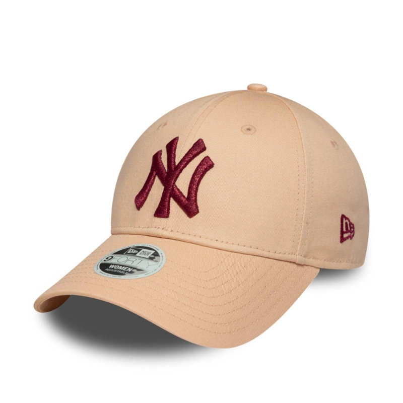 GORRA 9FORTY NEW YORK YANKEES METALLIC ROSADO WOMEN - 1