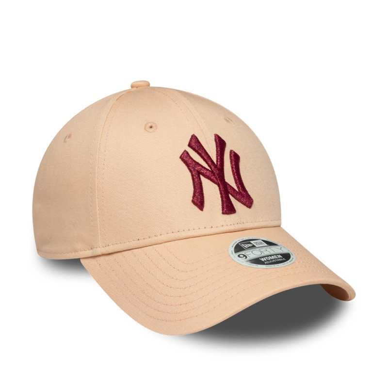 GORRA 9FORTY NEW YORK YANKEES METALLIC ROSADO WOMEN - 2