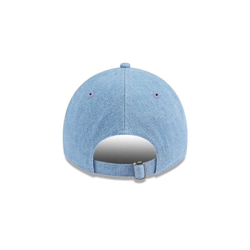 GORRA 9TWENTY LOS ANGELES LAKERS WASHED DENIM AZUL - 6