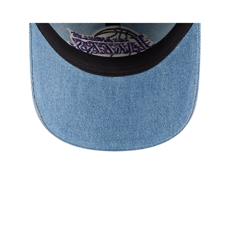 GORRA 9TWENTY LOS ANGELES LAKERS WASHED DENIM AZUL - 7