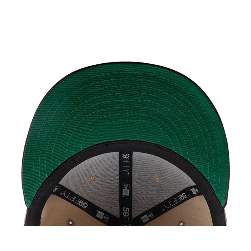 GORRA 59FIFTY OAKLAND ATHLETICS MLB CITY ELEMENTS BEIGE - 5