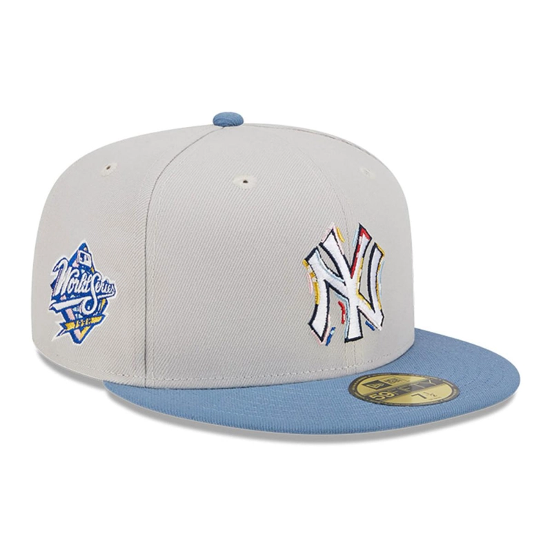 GORRA 59FIFTY NEW YORK YANKEES COLOR BRUSH BEIGE - 1