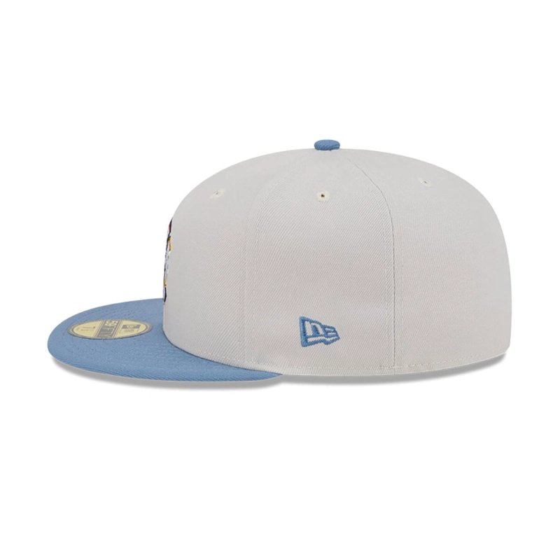 GORRA 59FIFTY NEW YORK YANKEES COLOR BRUSH BEIGE - 6