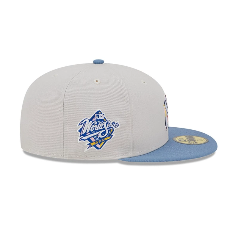 GORRA 59FIFTY NEW YORK YANKEES COLOR BRUSH BEIGE - 8