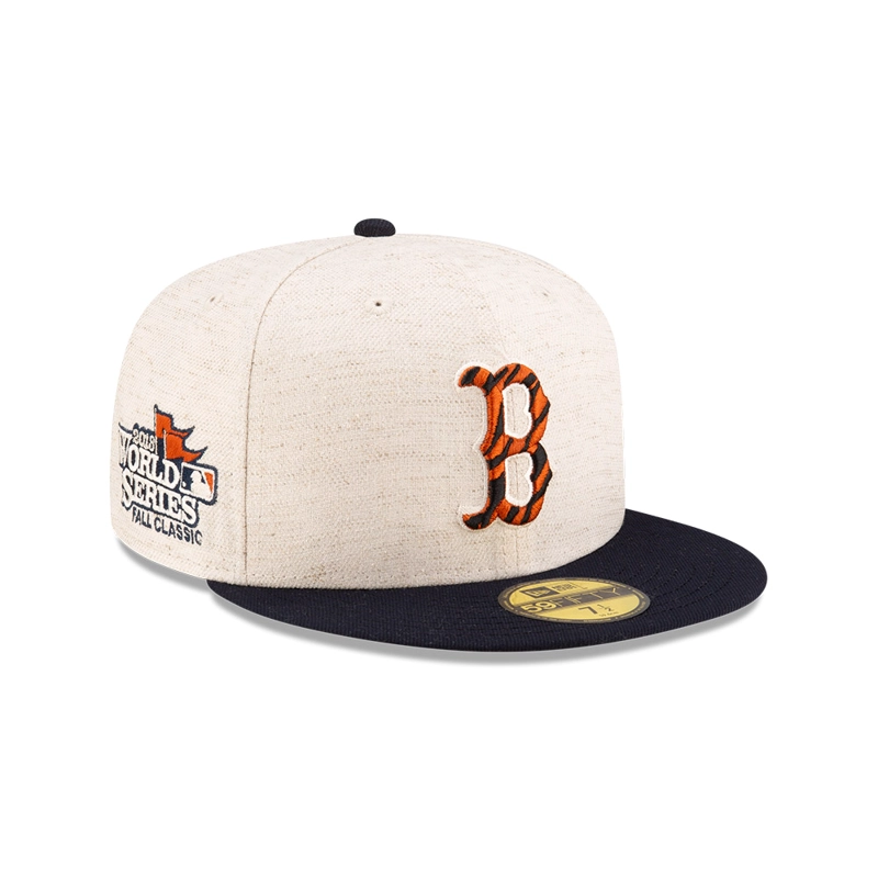 GORRA 59FIFTY BOSTON RED SOX HEMP NATURAL BLANCO - 2