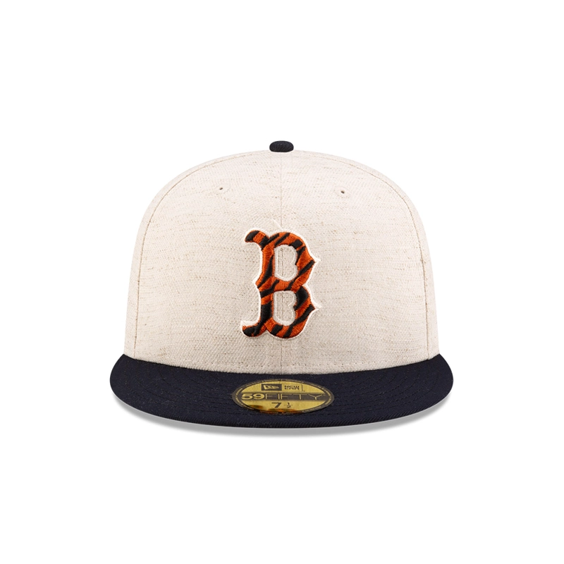 GORRA 59FIFTY BOSTON RED SOX HEMP NATURAL BLANCO - 3