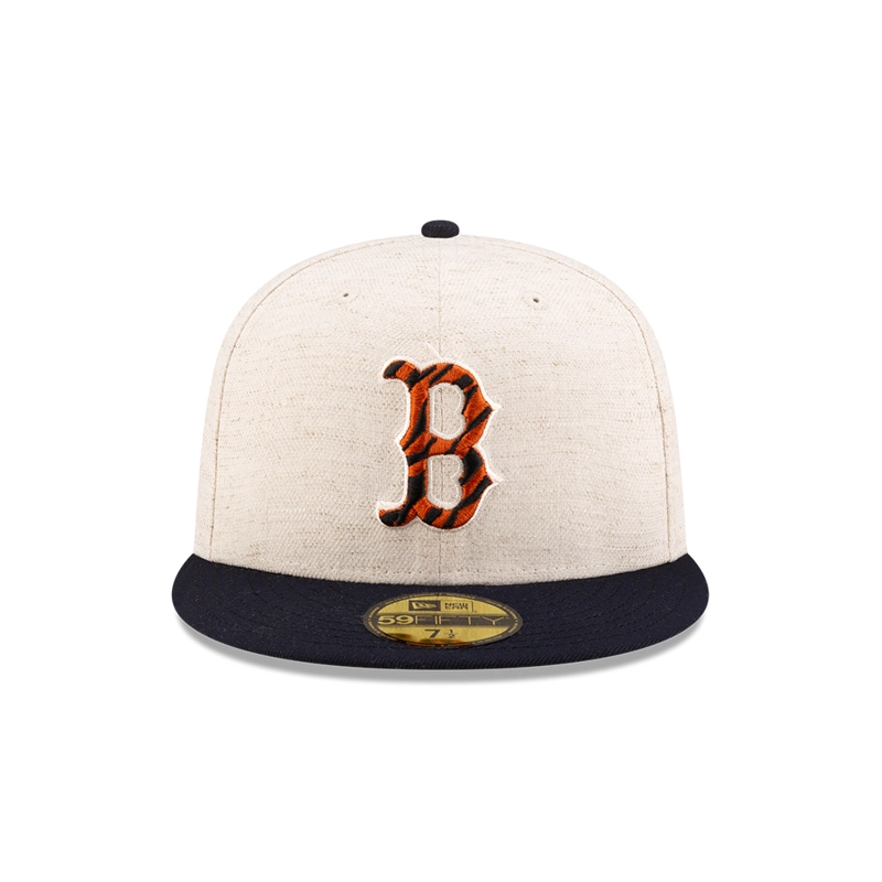 GORRA 59FIFTY BOSTON RED SOX HEMP NATURAL BLANCO - 3