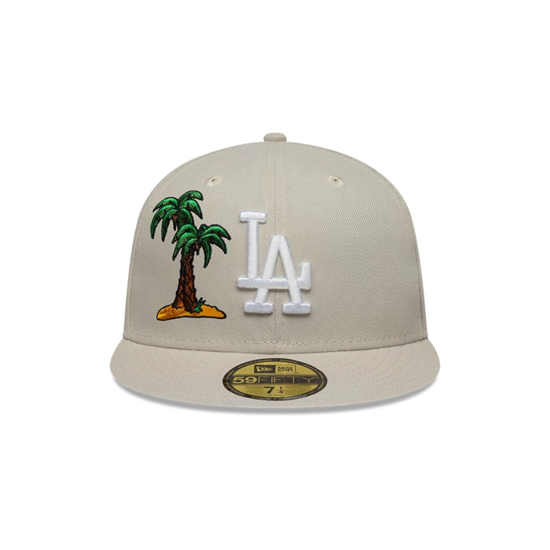 GORRA 59FIFTY LOS ANGELES DODGERS MLB FOOD ICON LIGHT BEIGE - 2