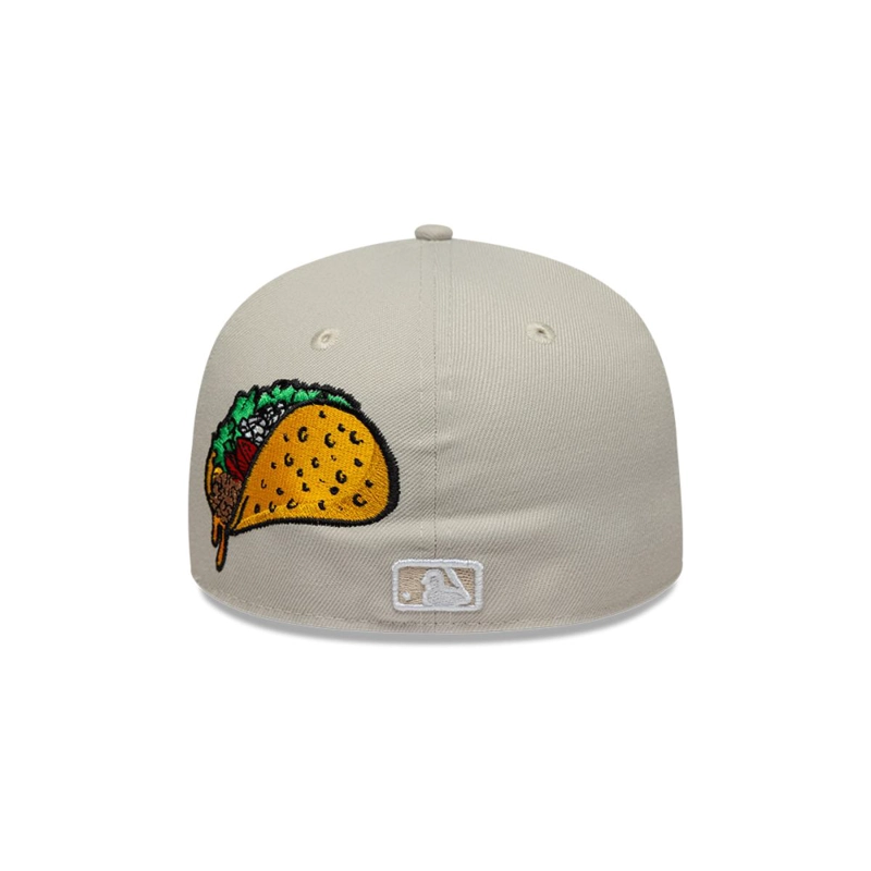 GORRA 59FIFTY LOS ANGELES DODGERS MLB FOOD ICON LIGHT BEIGE - 4