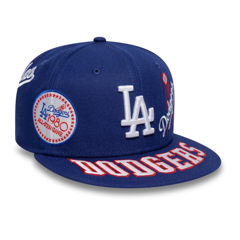 GORRA 59FIFTY LOS ANGELES DODGERS IMG MLB ALL OVER BLUE - 1