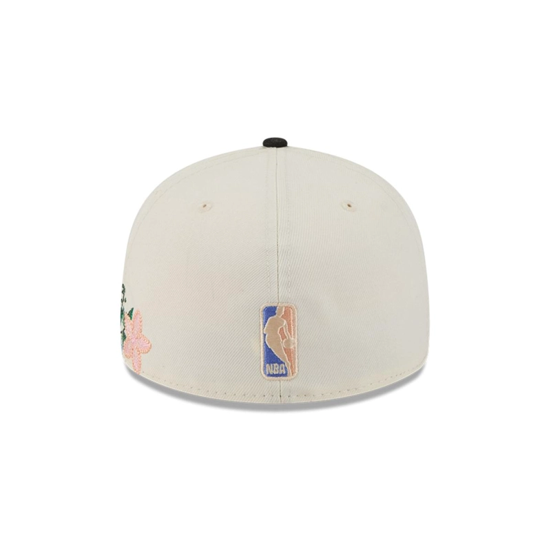 GORRA 59FIFTY CHICAGO BULLS TONAL FLORALS BLANCO - 6