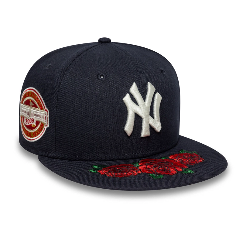 GORRA NEW ERA 59FIFTY NEW YORK YANKEES COOPS FLORAL AZUL - 1