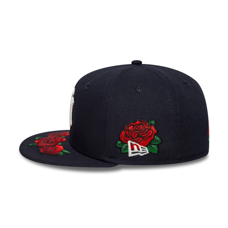 GORRA NEW ERA 59FIFTY NEW YORK YANKEES COOPS FLORAL AZUL - 5