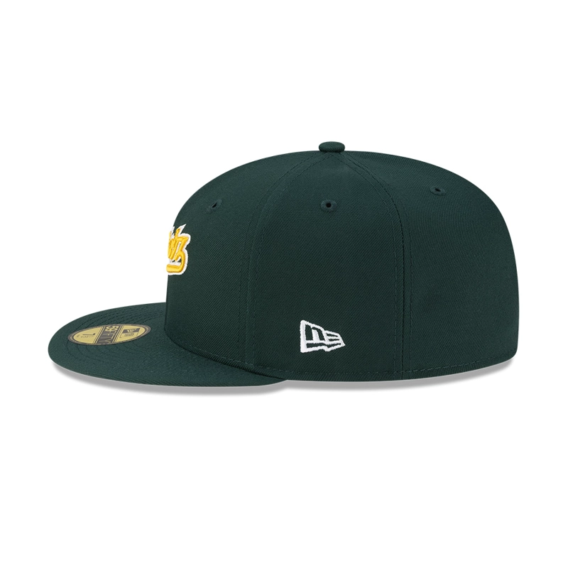 GORRA 59FIFTY OAKLAND ATHLETICS HYPERFLY X MLB VERDE - 4