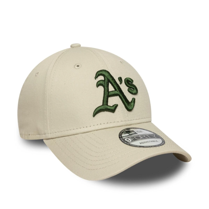 GORRA 9FORTY OAKLAND ATHLETICS LEAGUE ESSENTIALS BEIGE - 2