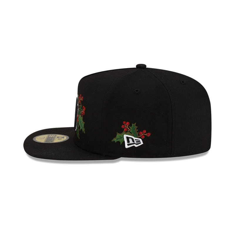 GORRA NEW ERA 59FIFTY BOSTON RED SOX HOLLY NEGRO - 4