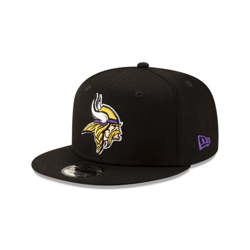 GORRA 9FIFTY MINNESOTA VIKINGS NFL  CLASICOS BLACK - 1