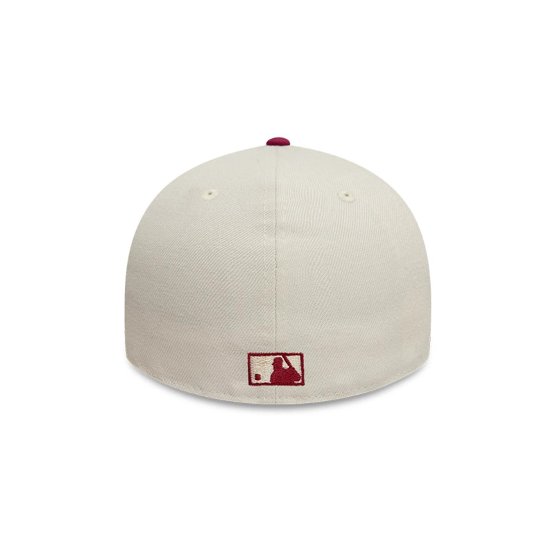 GORRA 59FIFTY TEXAS RANGERS MLB PIN LIGHT BEIGE - 5