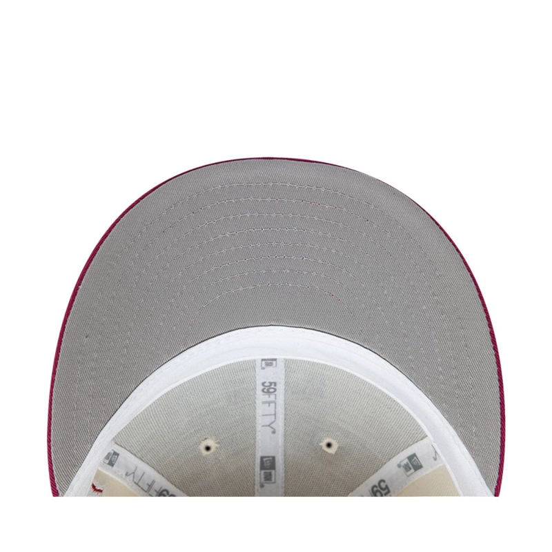 GORRA 59FIFTY TEXAS RANGERS MLB PIN LIGHT BEIGE - 6