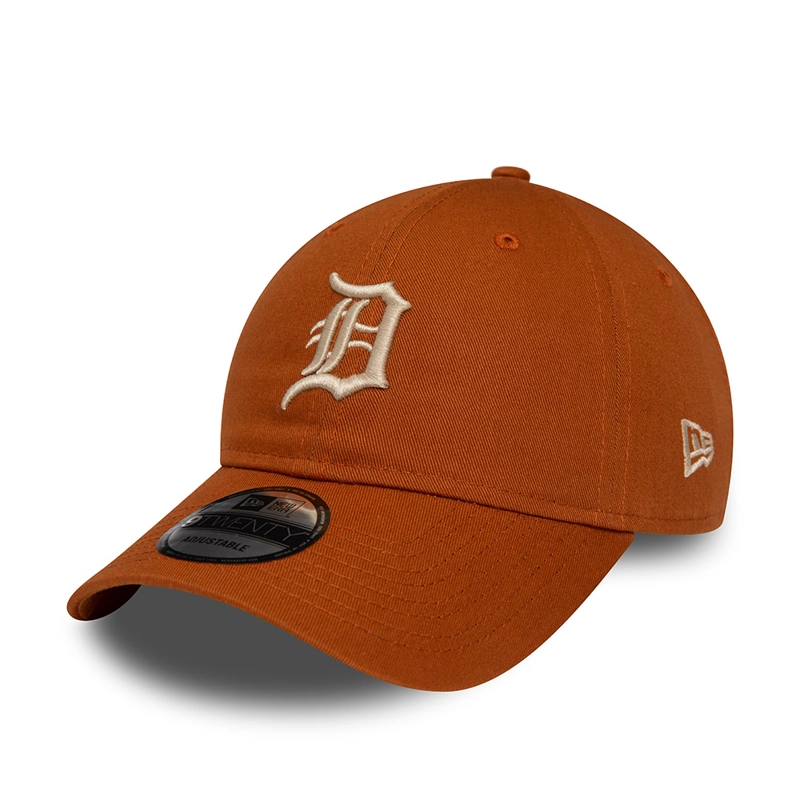 GORRA 9TWENTY DETROIT TIGERS LEAGUE ESSENTIALS MED BROWN - 1