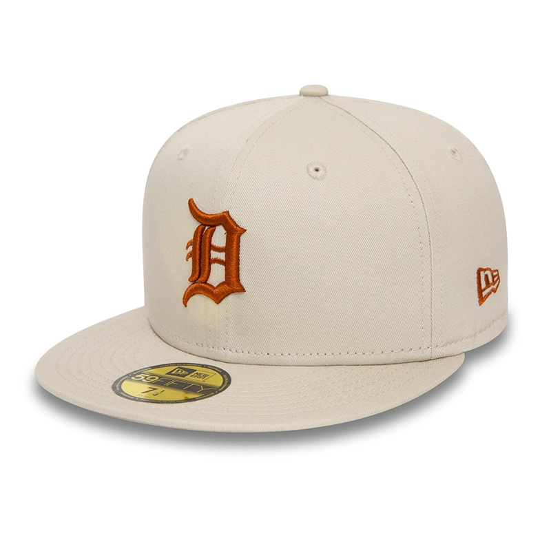 GORRA 59FIFTY DETROIT TIGERS LEAGUE ESSENTIALS LIGHT BEIGE - 1