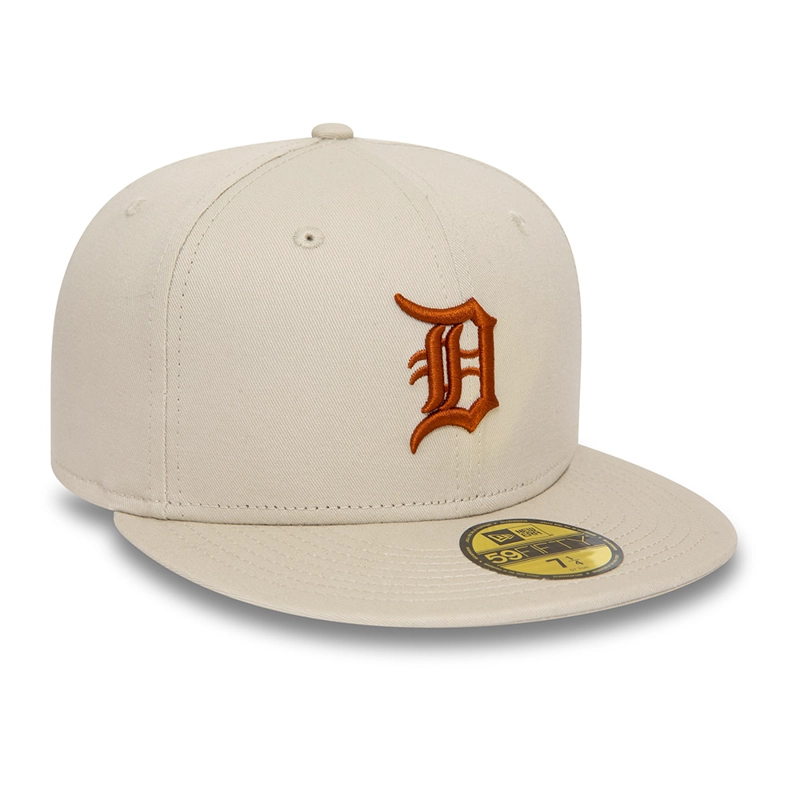 GORRA 59FIFTY DETROIT TIGERS LEAGUE ESSENTIALS LIGHT BEIGE - 3
