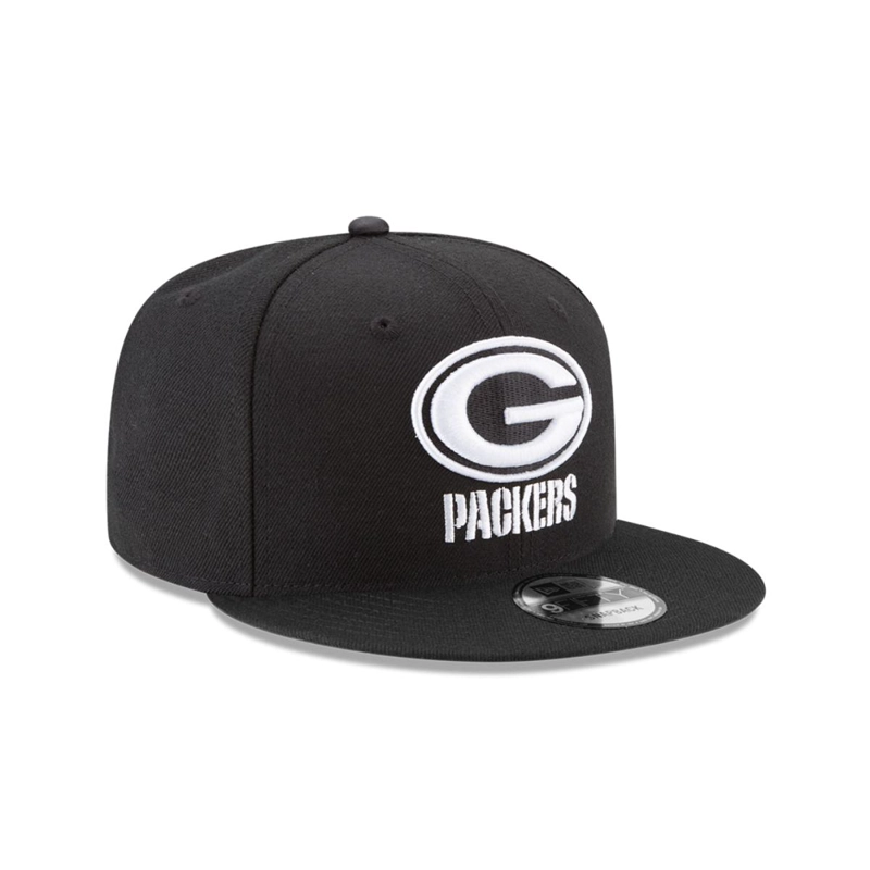 GORRA 9FIFTY GREEN BAY PACKERS NFL  CLASICOS BLACK - 2