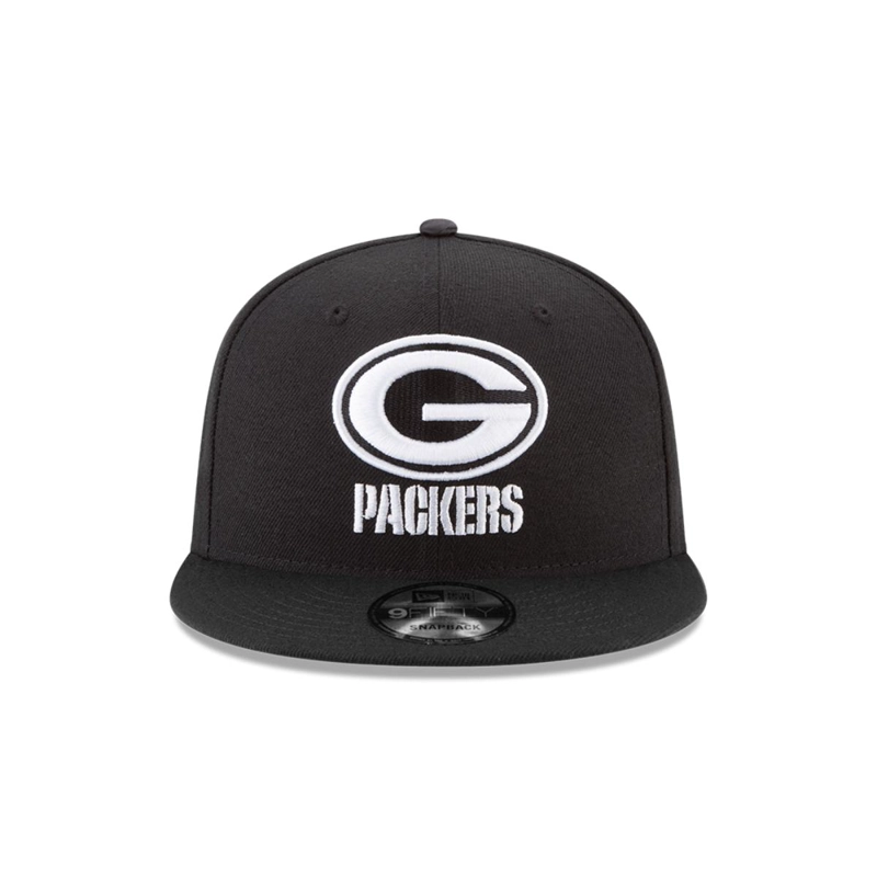 GORRA 9FIFTY GREEN BAY PACKERS NFL  CLASICOS BLACK - 3