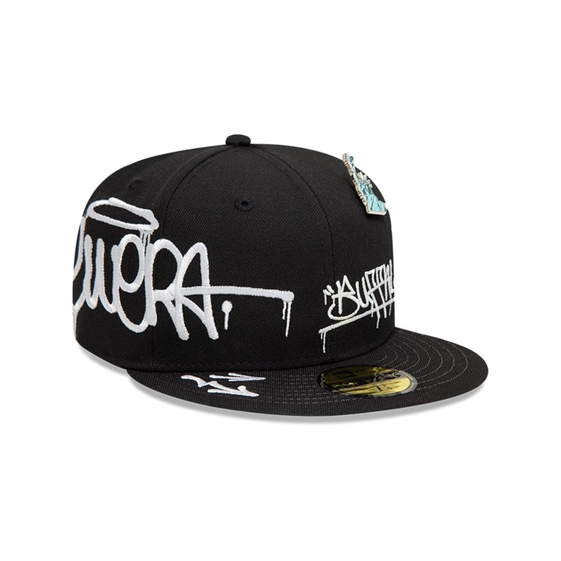 GORRA 59FIFTY NEW ERA BRAND GRAPHIC NEGRO - 2