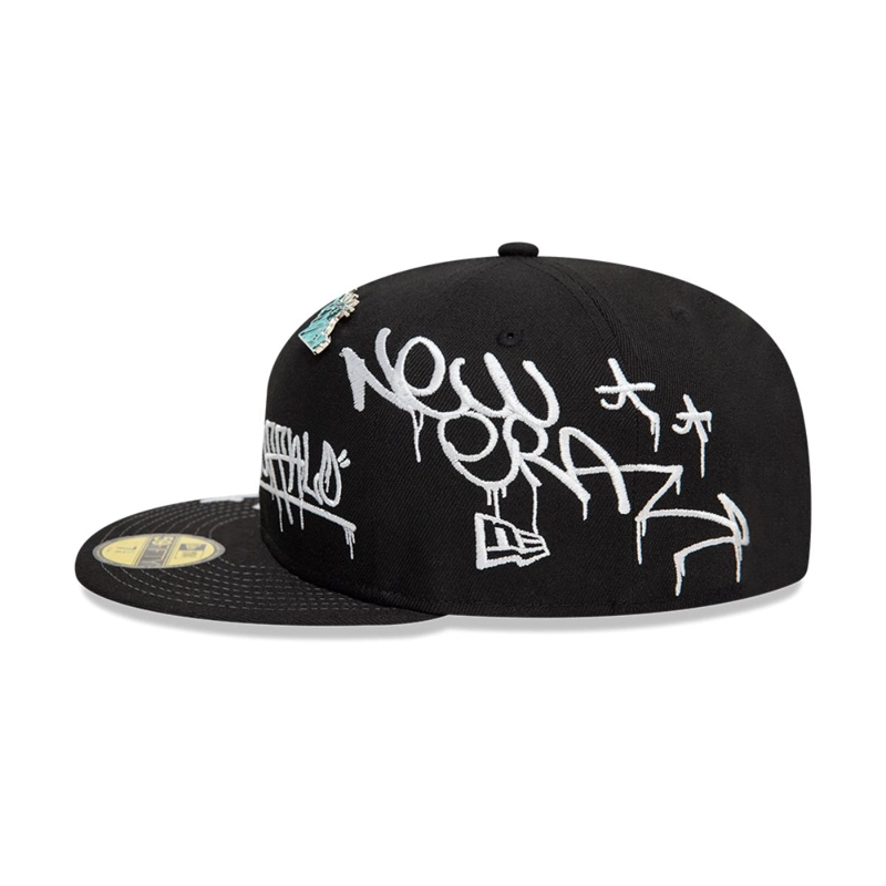 GORRA 59FIFTY NEW ERA BRAND GRAPHIC NEGRO - 5
