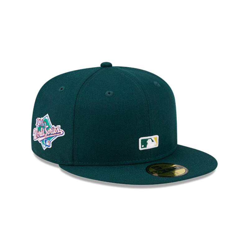 JOCKEY OAKLAND ATHLETICS MLB 59FIFTY GREEN - 1
