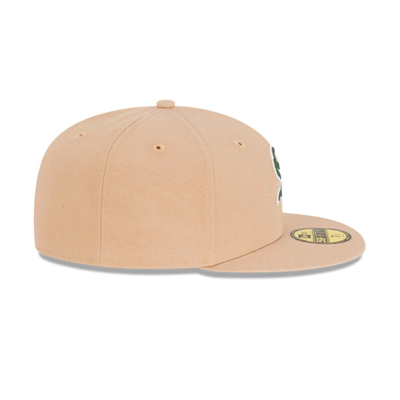 GORRA 59FIFTY CHICAGO WHITE SOX SEASONAL CHAIN STITCH BEIGE - 5