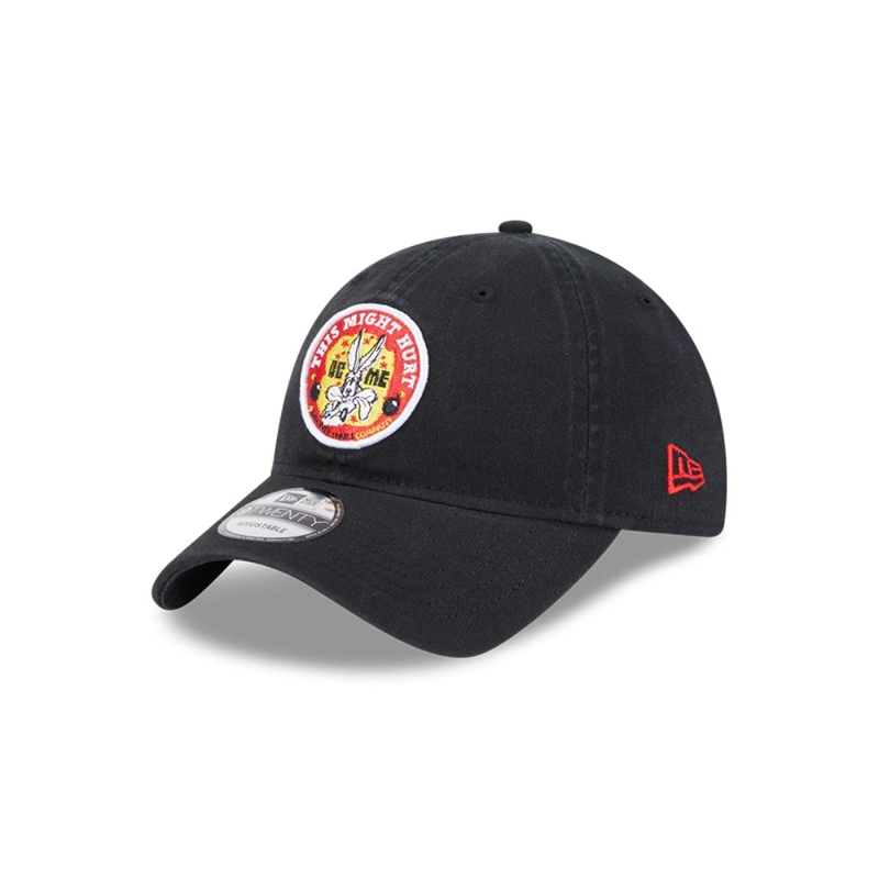 GORRA 9TWENTY  THIS MIGHT HURT LOONEY TONES BLACK NEW ERA - 1