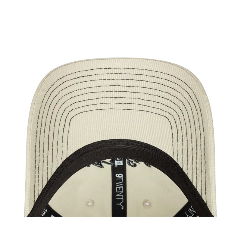 GORRA 9TWENTY  CONTRAST STITCH BEIGE - 5