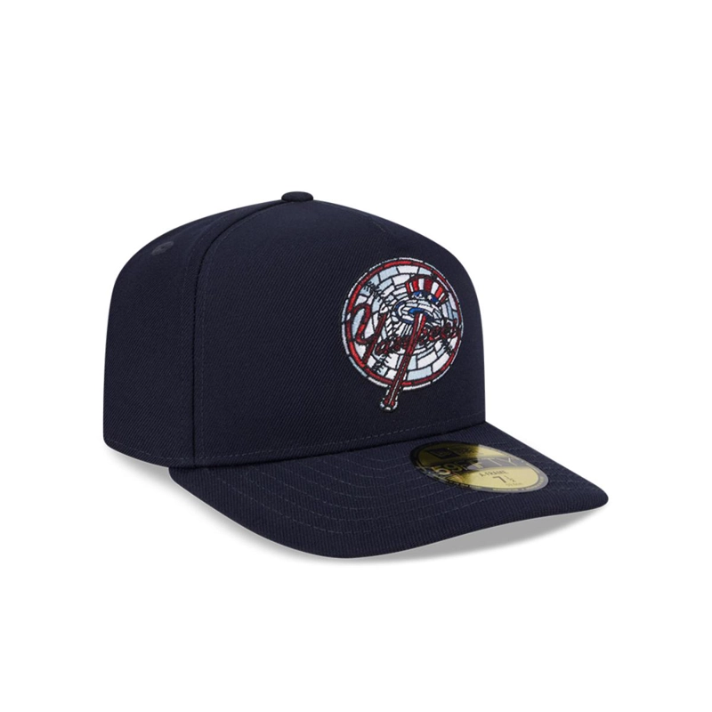 GORRA 59FIFTY NEW YORK YANKEES STAINED GLASS NAVY - 2