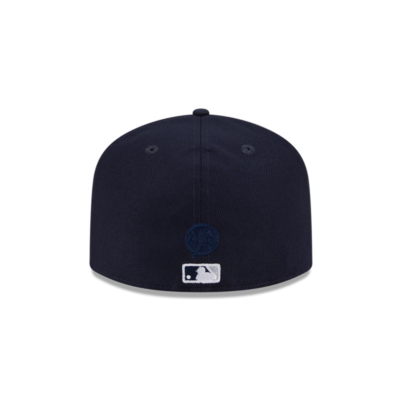 GORRA 59FIFTY NEW YORK YANKEES STAINED GLASS NAVY - 6