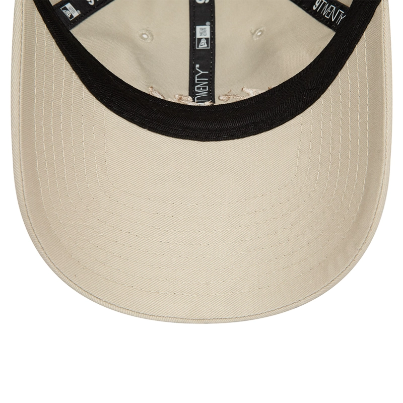 GORRA 9TWENTY  NEW ERA ESSENTIALS LIGHT BEIGE - 4