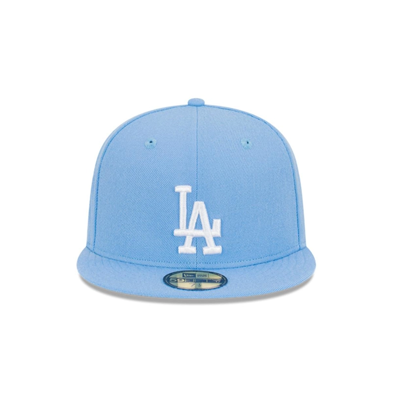 GORRA 59FIFTY LOS ANGELES DODGERS WORLD SERIES CELESTE - 2