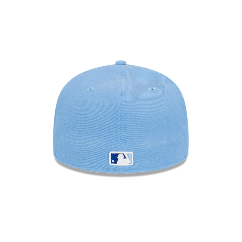 GORRA 59FIFTY LOS ANGELES DODGERS WORLD SERIES CELESTE - 5