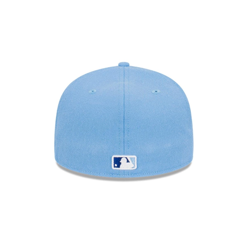 GORRA 59FIFTY LOS ANGELES DODGERS WORLD SERIES CELESTE - 5