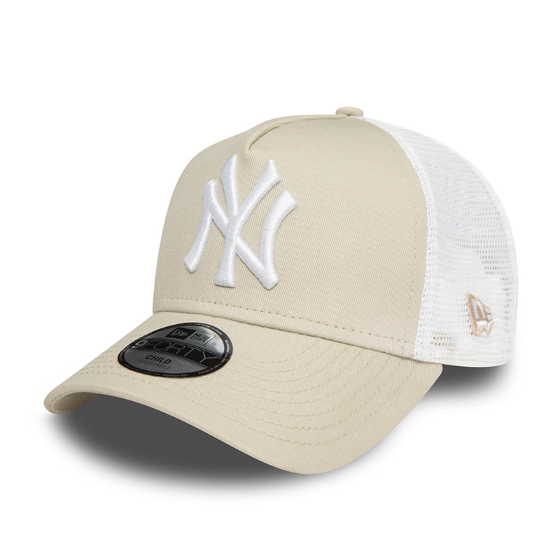 GORRA 9FORTY NY MLB LEAGUE ESSENTIALS BEIGE KIDS - 1
