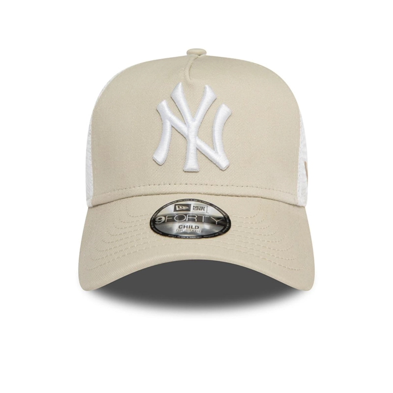 GORRA 9FORTY NY MLB LEAGUE ESSENTIALS BEIGE KIDS - 3