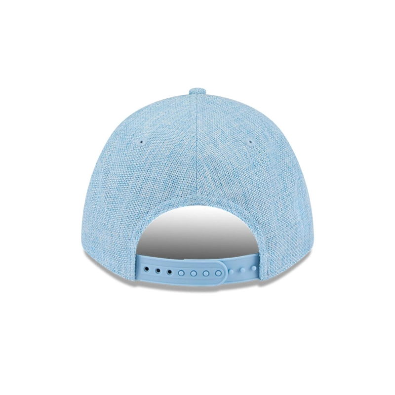 GORRA 9FORTY NEW YORK YANKEES COTTON WEAVE PASTEL BLUE - 6