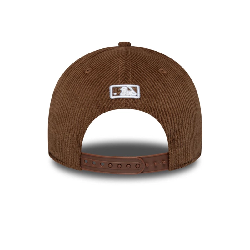 GORRA 9FORTY NEW YORK YANKEES CORD MED BROWN - 3