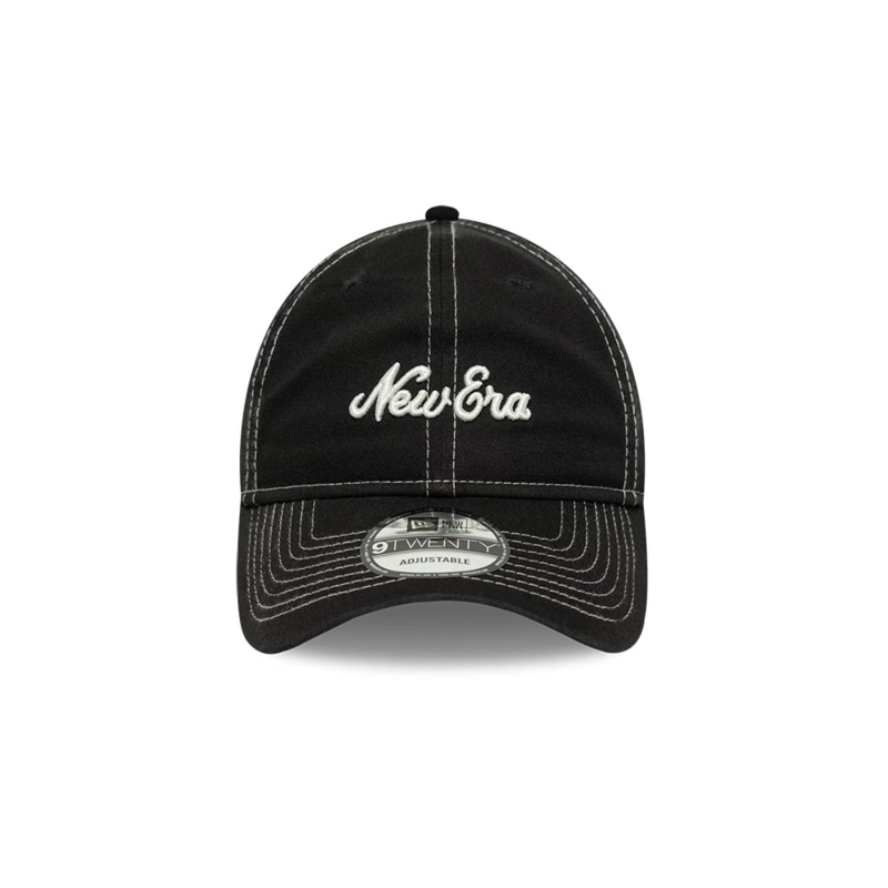 GORRA 9TWENTY  CONTRAST STITCH BLACK - 3