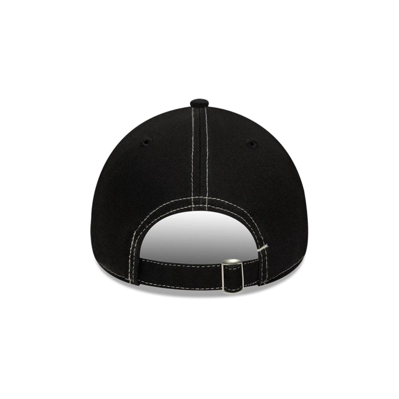 GORRA 9TWENTY  CONTRAST STITCH BLACK - 4
