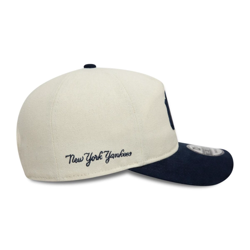GOLFER NEW YORK YANKEES MLB SIDE SCRIPT LIGHT BEIGE - 4