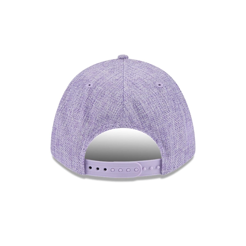 GORRA 9FORTY NEW YORK YANKEES COTTON WEAVE PURPLE - 6