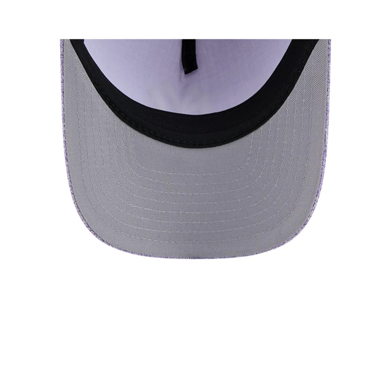 GORRA 9FORTY NEW YORK YANKEES COTTON WEAVE PURPLE - 7